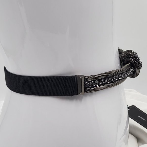 BCBGMaxAzria Knotted Rhinestone Belt - NWT - Picture 5 of 16